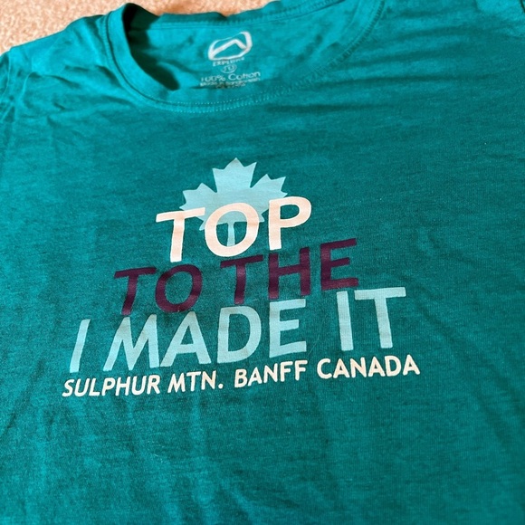 Explore “I made it to the top Banff, Canada” tshirt - Picture 2 of 4